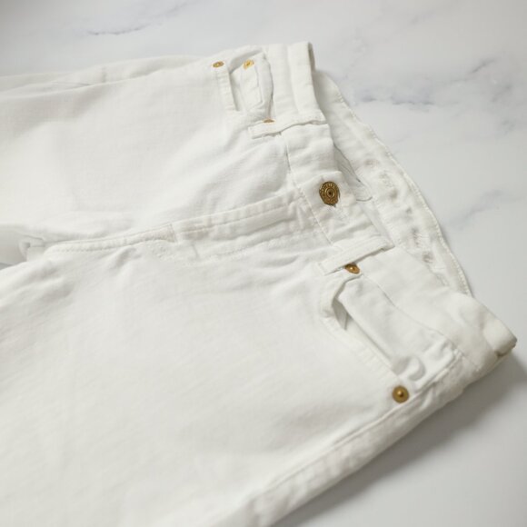 Elegant White Women's Pants - Picture 5 of 9